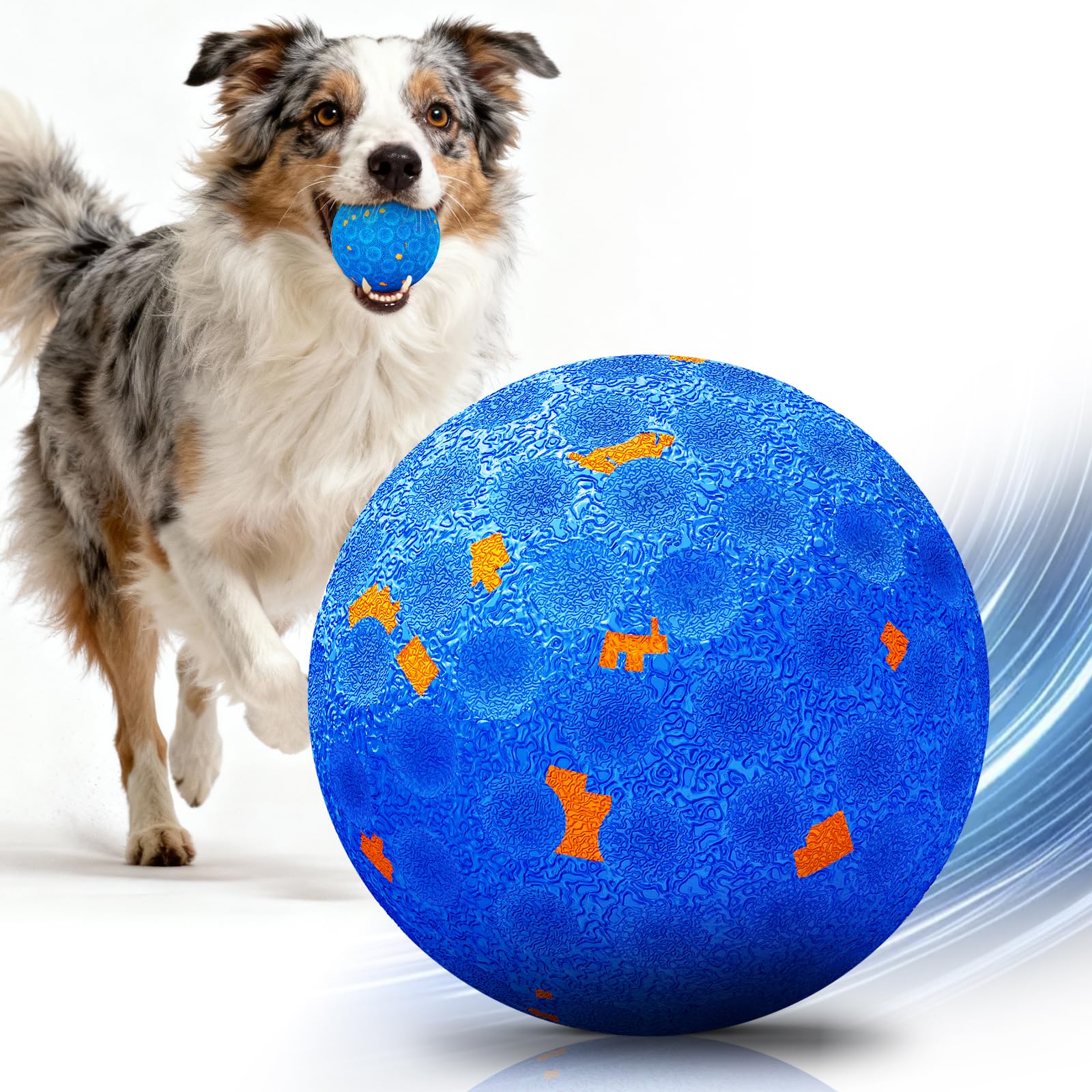 AronYada balle interactive anti-morsure pour chiens, robuste et sécurisante.