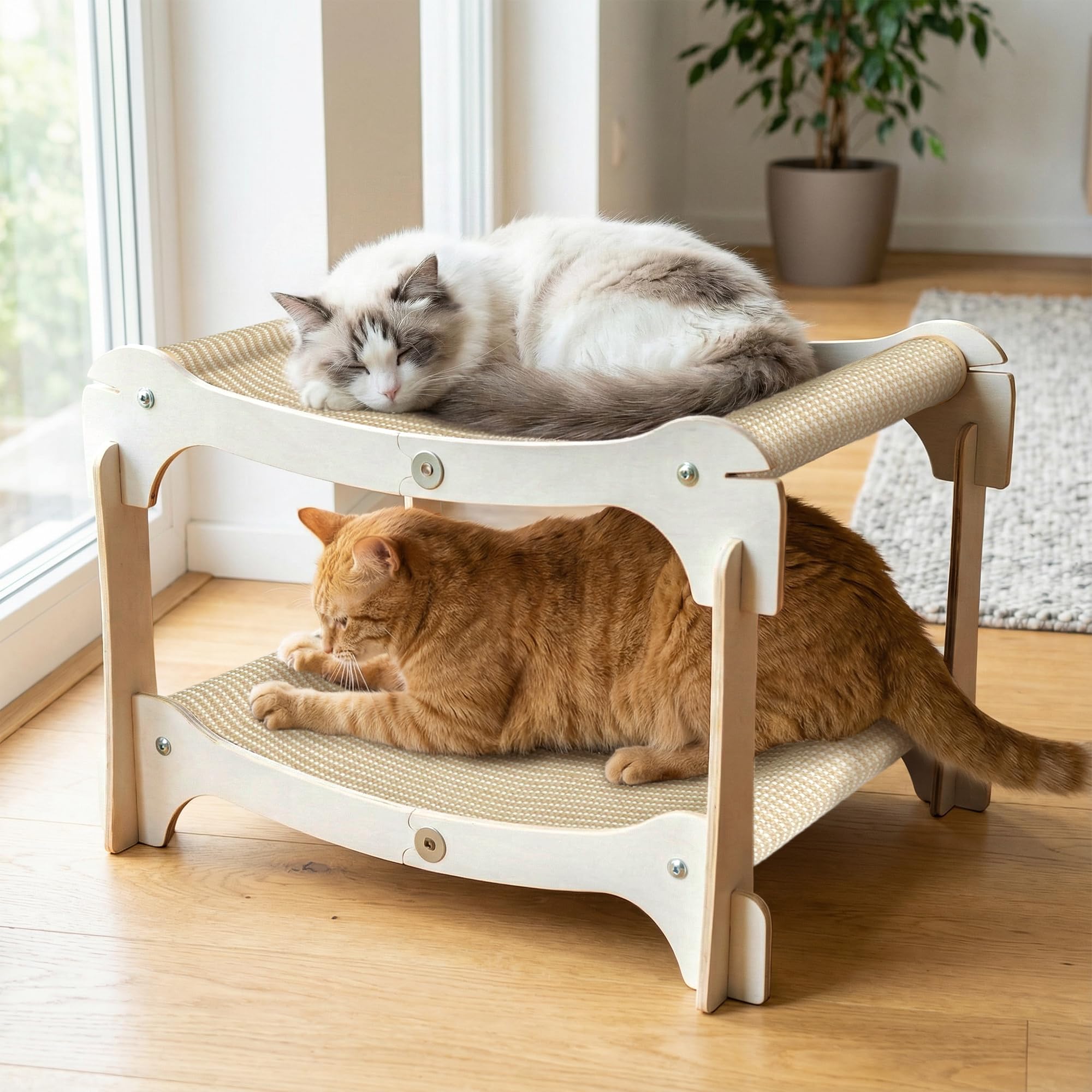 AROPEME meuble interieur-chat protege canapes et rideaux.