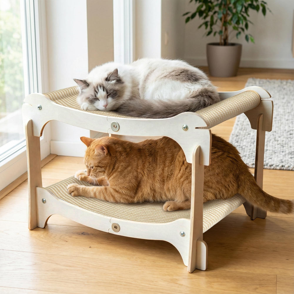 AROPEME meuble interieur-chat protege canapes et rideaux.