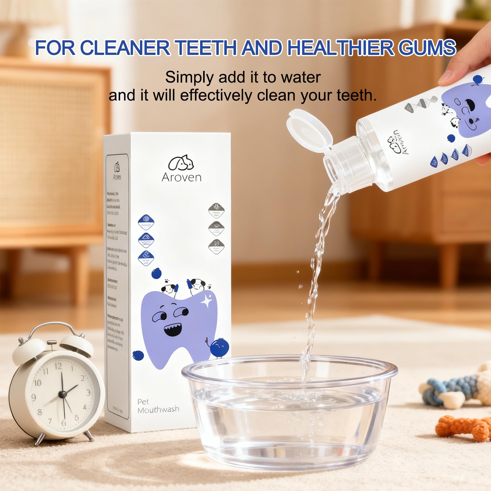 Aroven Dental Dog – Compatible avec tous les chiens et chiots