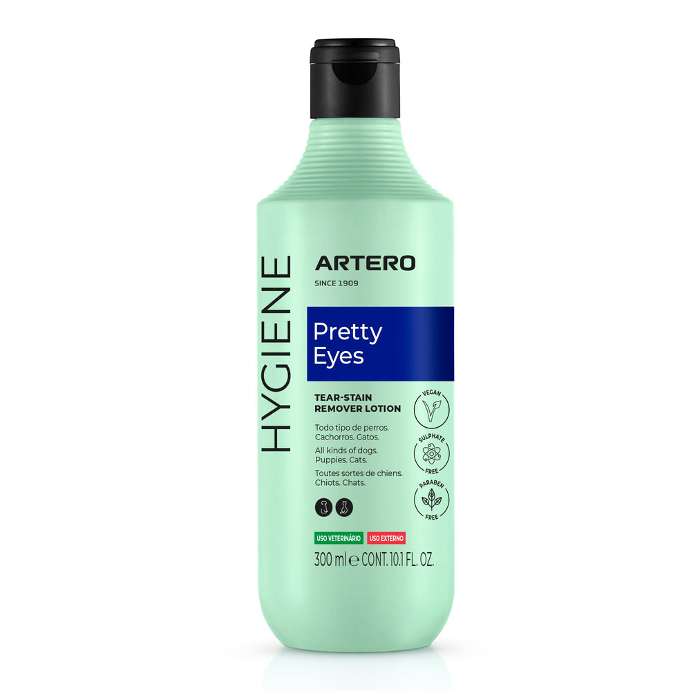 ARTERO Pretty Eyes – bouteille 300 ml pour nettoyer les yeux des chiens et chats.