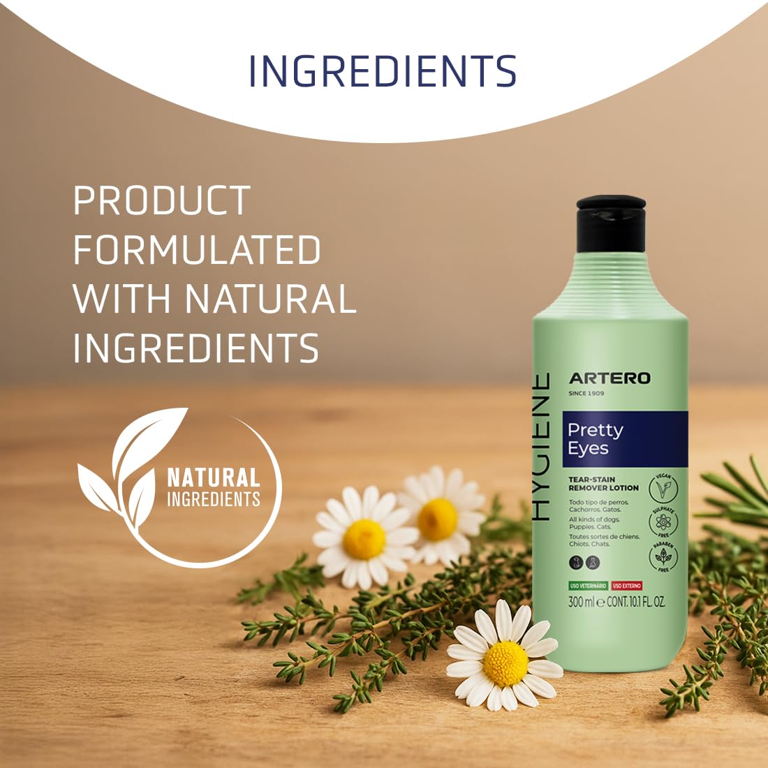 ARTERO Pretty Eyes – routine quotidienne pratique pour l’hygiène oculaire.
