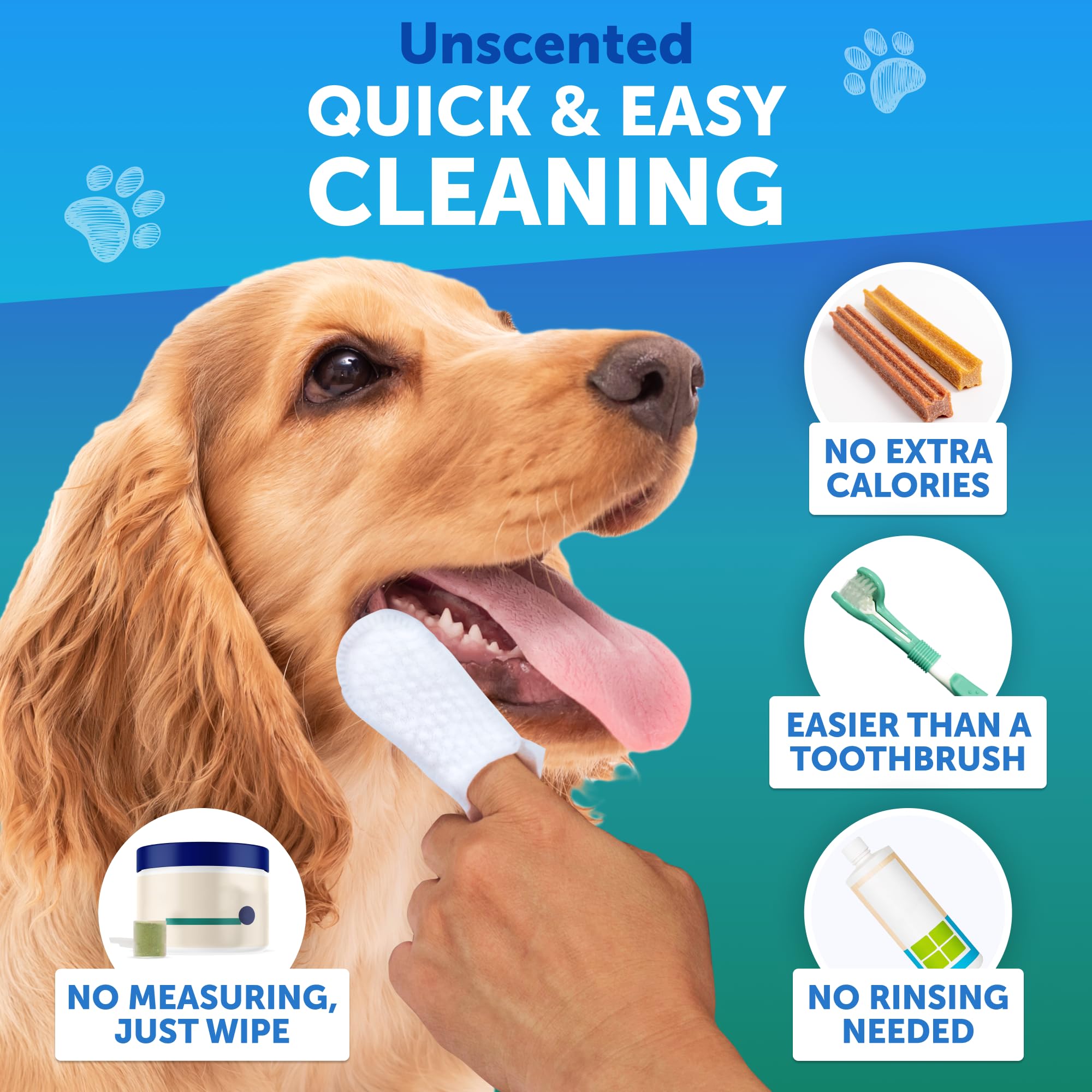 Utilisation des lingettes Artullano sur les dents et gencives du chien.