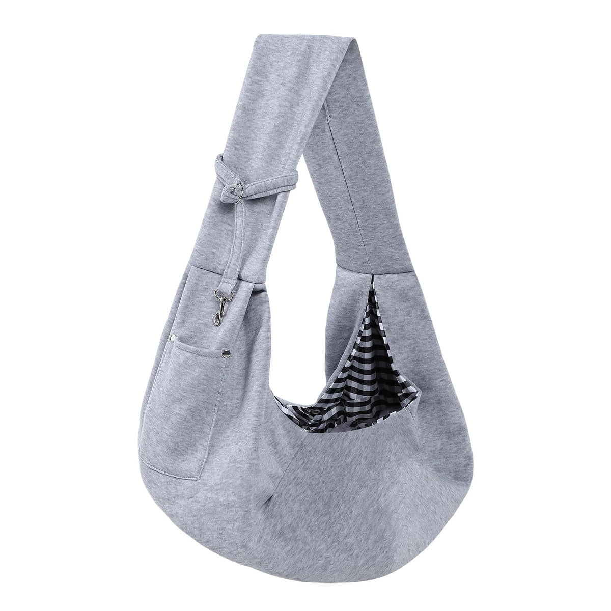 ARZQUT porte-chien sangle réversible gris, confort quotidien pour votre animal.
