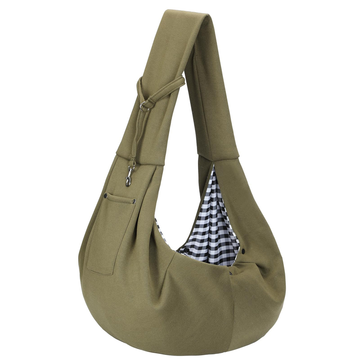 ARZQUT sling chien-chat réversible, pratique en promenade.