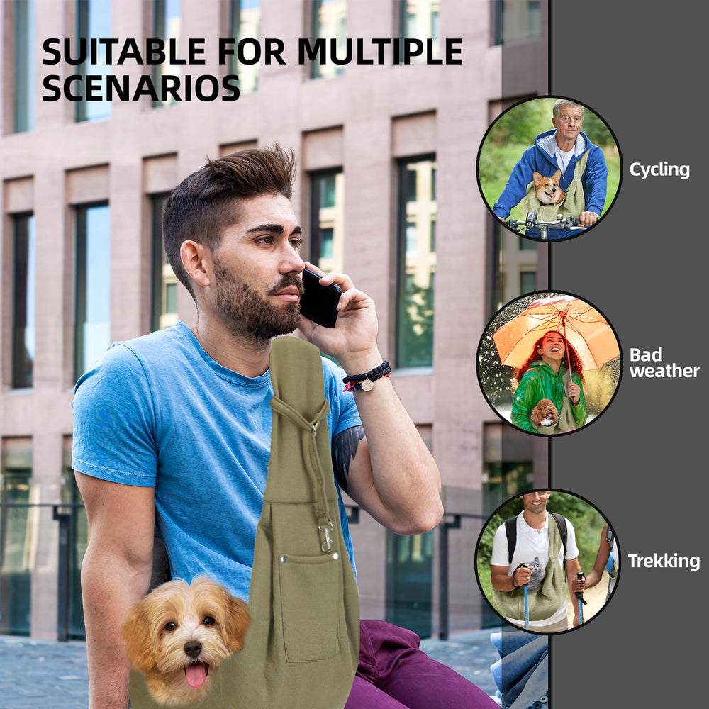 ARZQUT sling sécurité double pour garder l’animal en place.