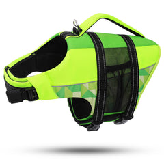 ASENKU gilet sauvetage chien avec bandes réfléchissantes pour meilleure visibilité