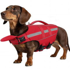 ASENKU gilet sauvetage chien avec flotteur avant amovible pour plus de flottabilité.