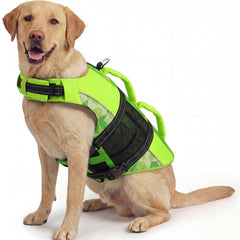ASENKU gilet sauvetage chien réglages en nylon pour ajustement sûr