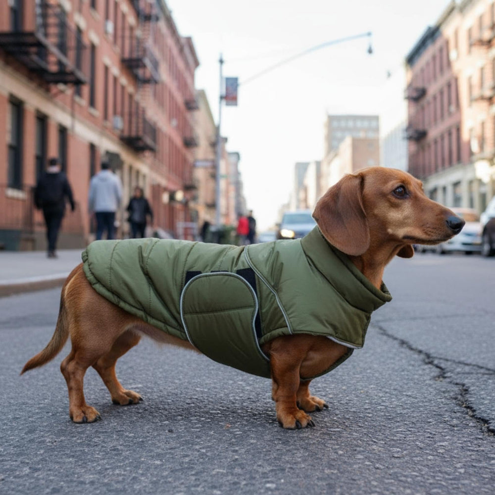 ASENKU manteau chien fermeture protectrice évitant frottement