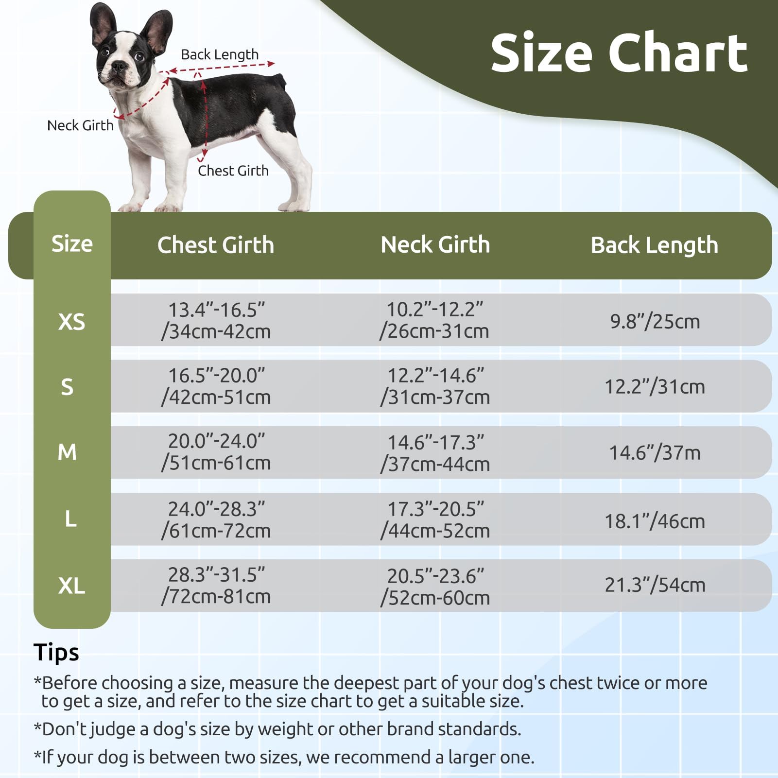 ASENKU poches de rangement pratiques pour petites affaires du chien.