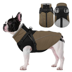ASENKU manteau chien réfléchissant dos, visibilité accrue lors des promenades nocturnes