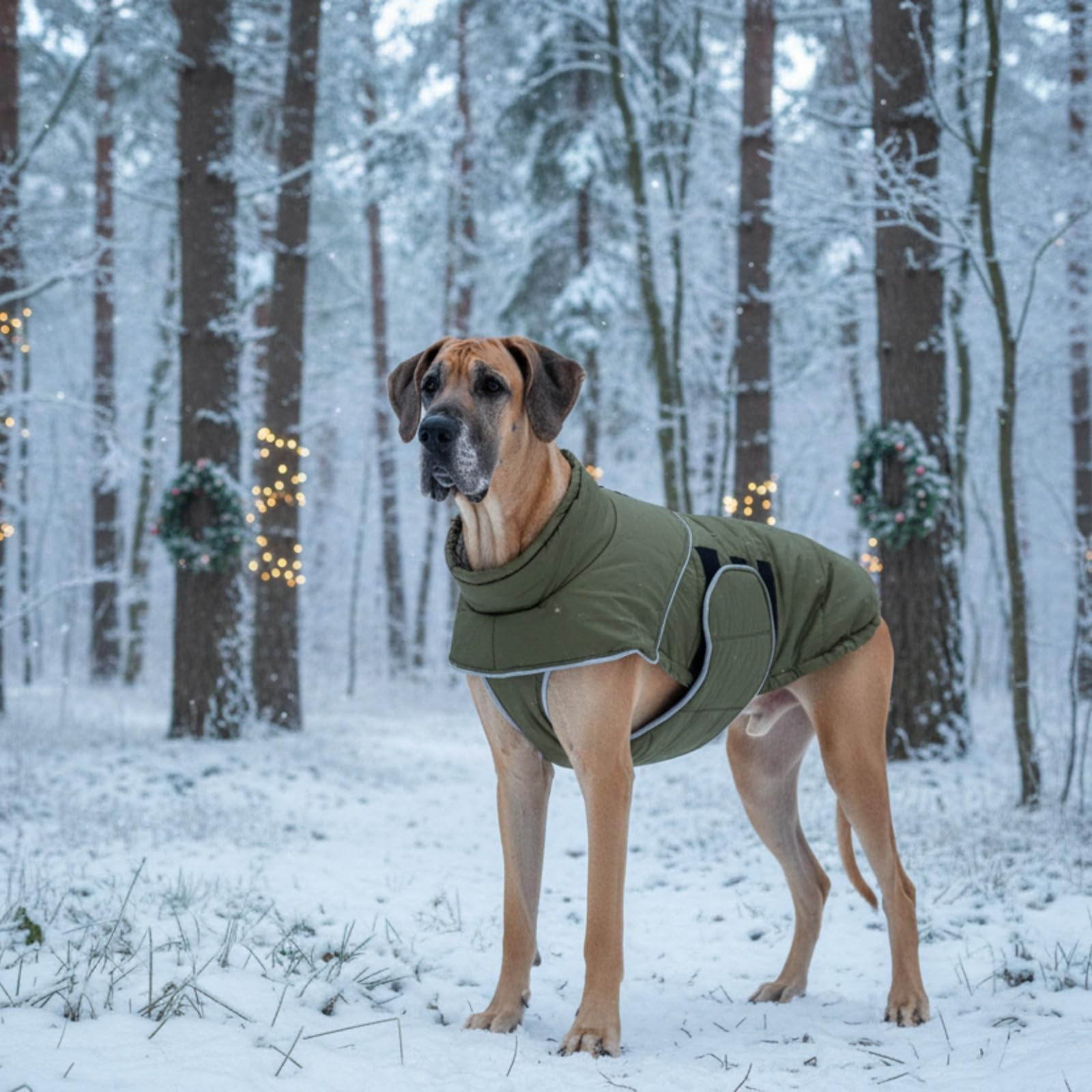 ASENKU manteau chien résistance hivernale pour sorties quotidiennes