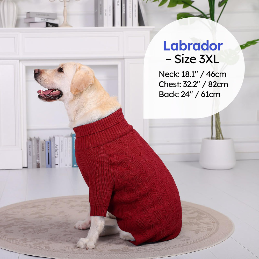 ASENKU pull-chien 4XL ajustement taille, conçu pour grande taille.