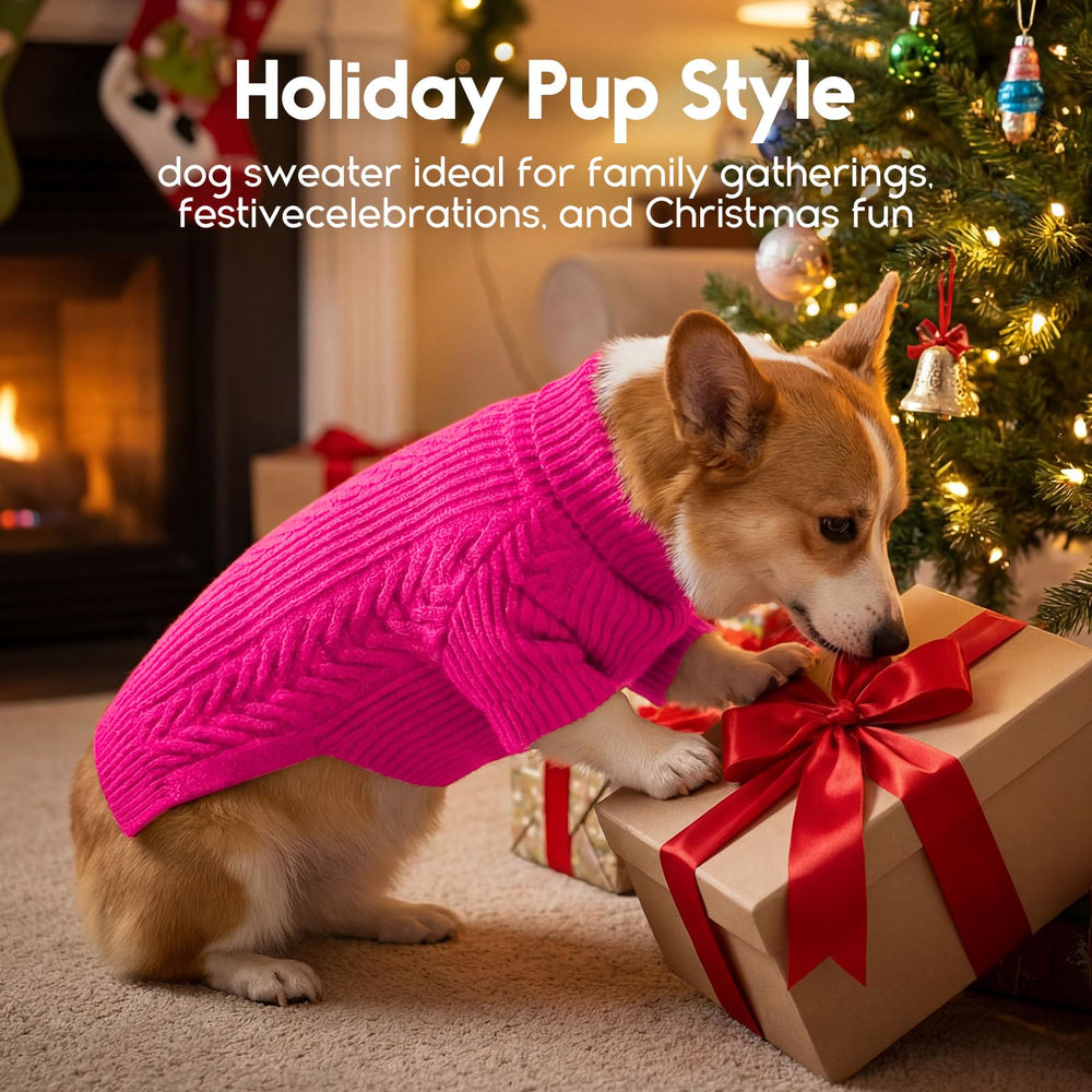 ASENKU pull chien XXL encolure roulée, couverture du cou.