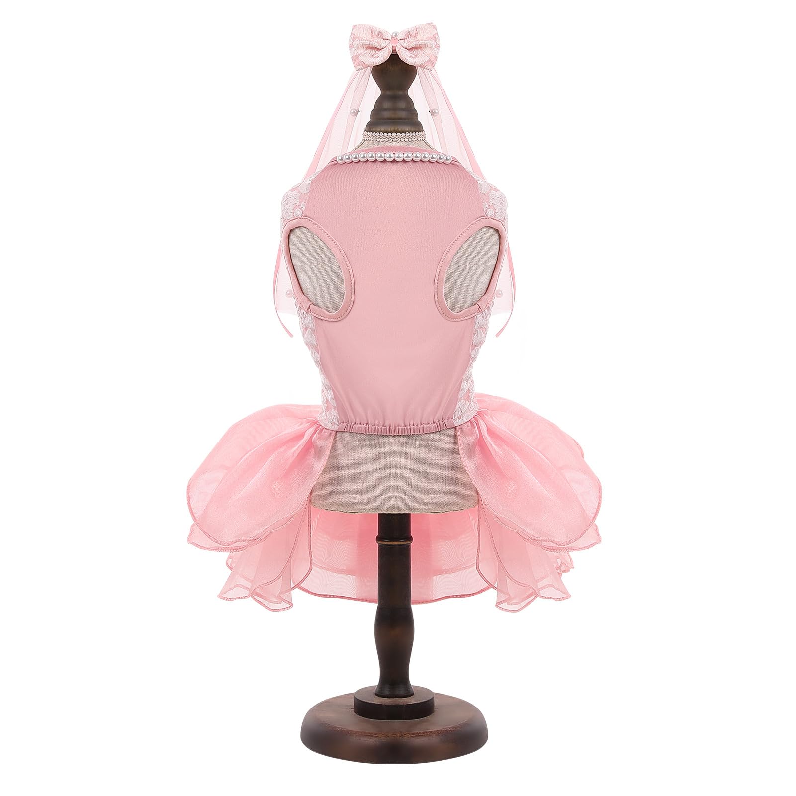 ASENKU robe-chien-mariage-perle: accessoire élégant pour mariage