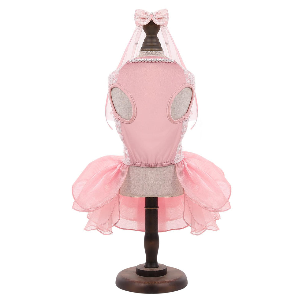 ASENKU robe-chien-mariage-perle: accessoire élégant pour mariage