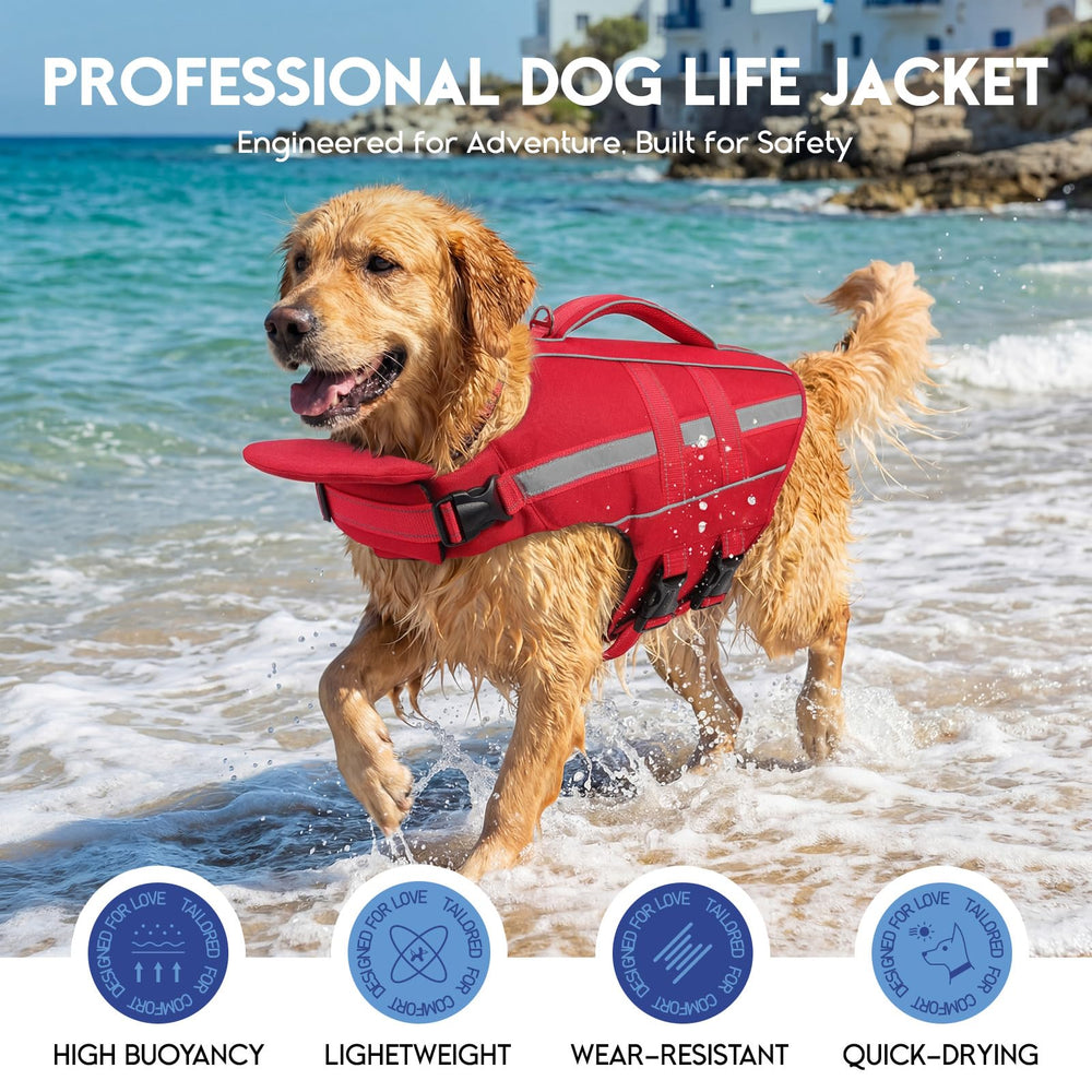 ASENKU Veste chien matériaux durables et coutures renforcées pour longues sorties.