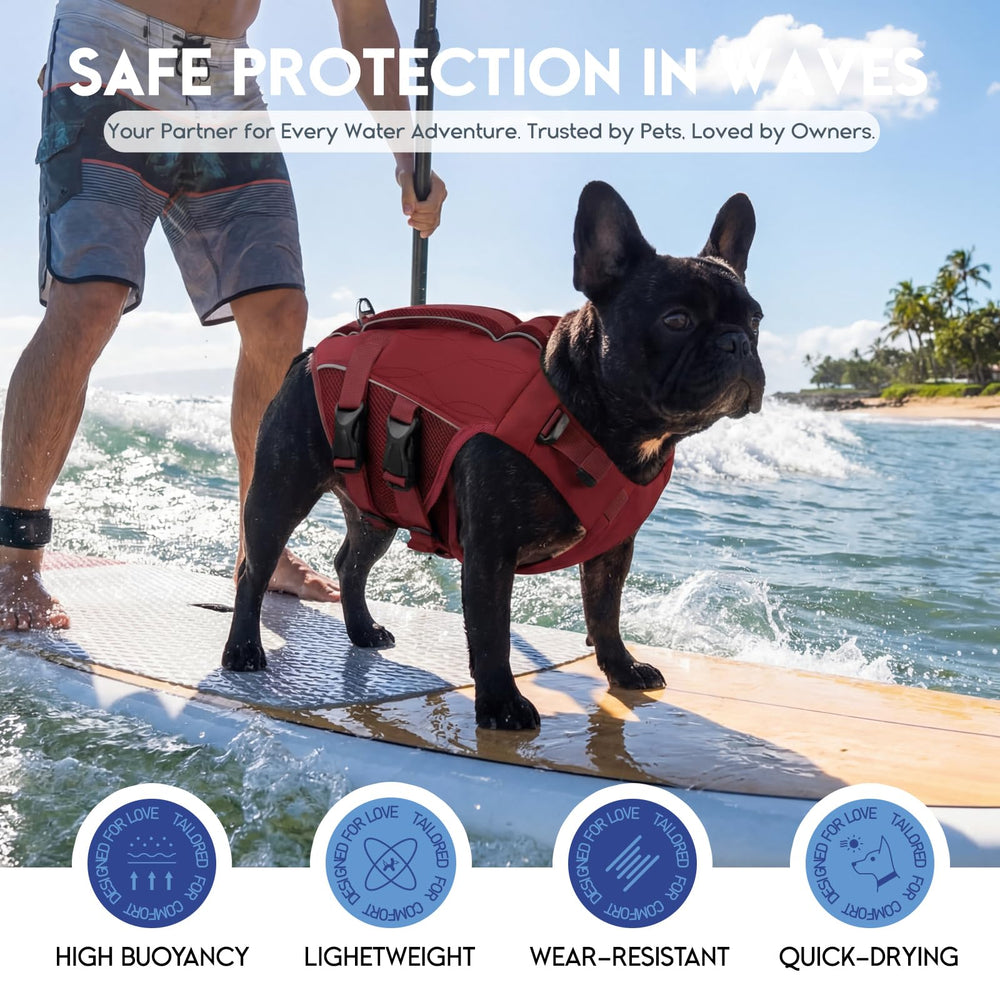 ASENKU veste sauvetage chien tissu ripstop durable