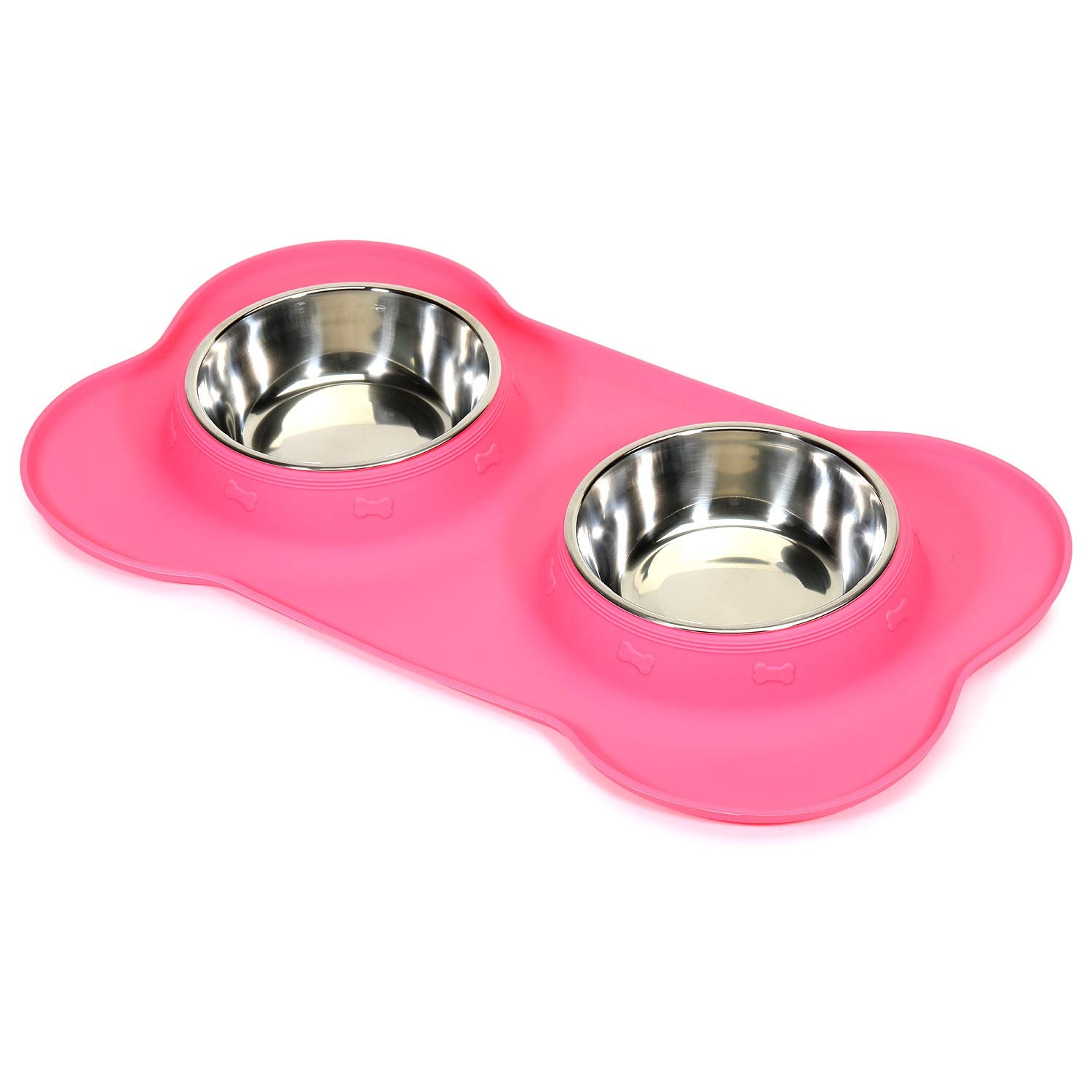 AsFrost bols alimentaires pour chien en inox sans renversement, pratique et propre.