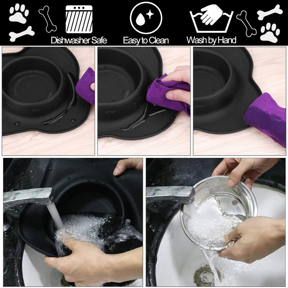 AsFrost gamelles-inox-lavables : inox durable et lave-vaisselle compatible.