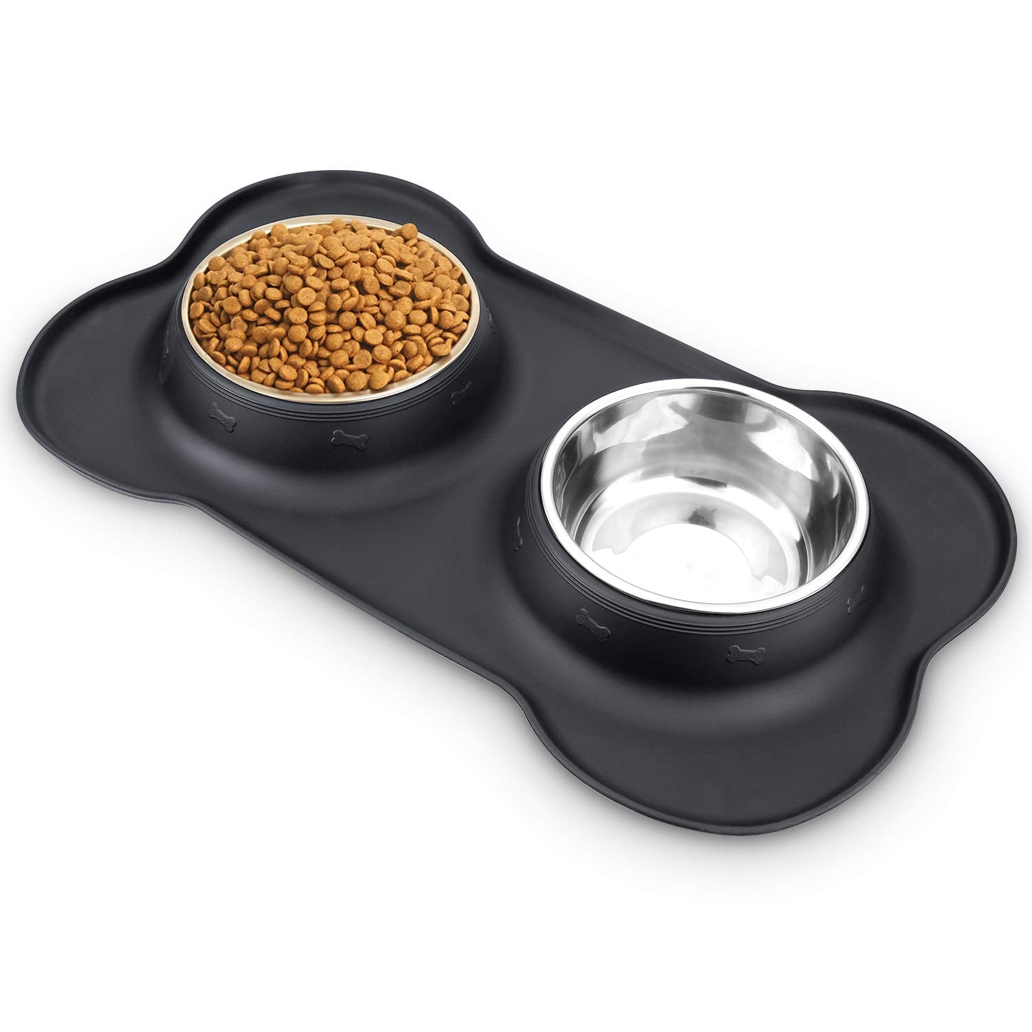 AsFrost gamelles-inox-petit-chien : faciles à nettoyer et anti-débordement.