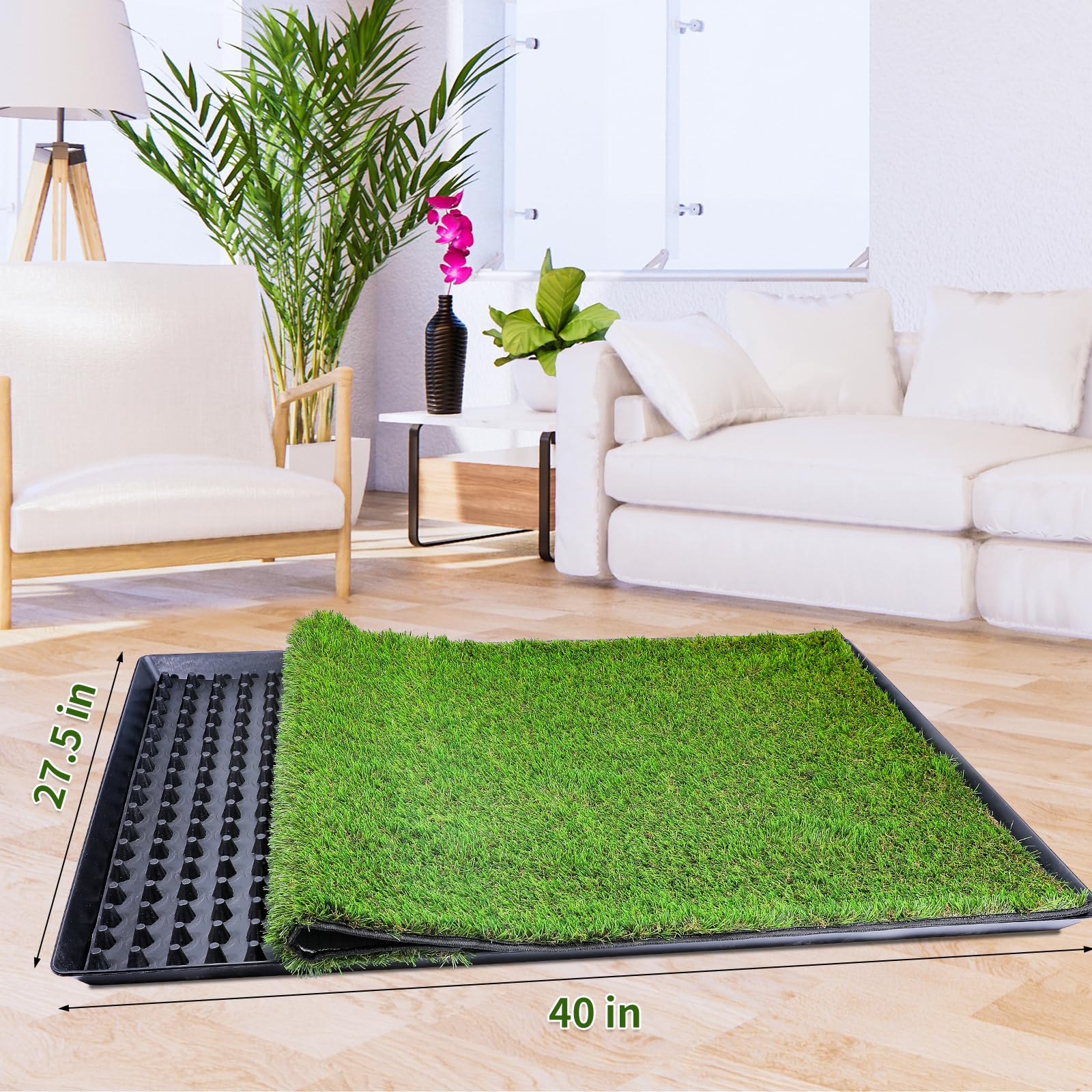 ASKIZ Bac portable pour chien, pratique et facile à déplacer