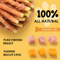 ASMPET biscuits poulet citrouille tendres, bonus nutrition et plaisir lors des sessions.