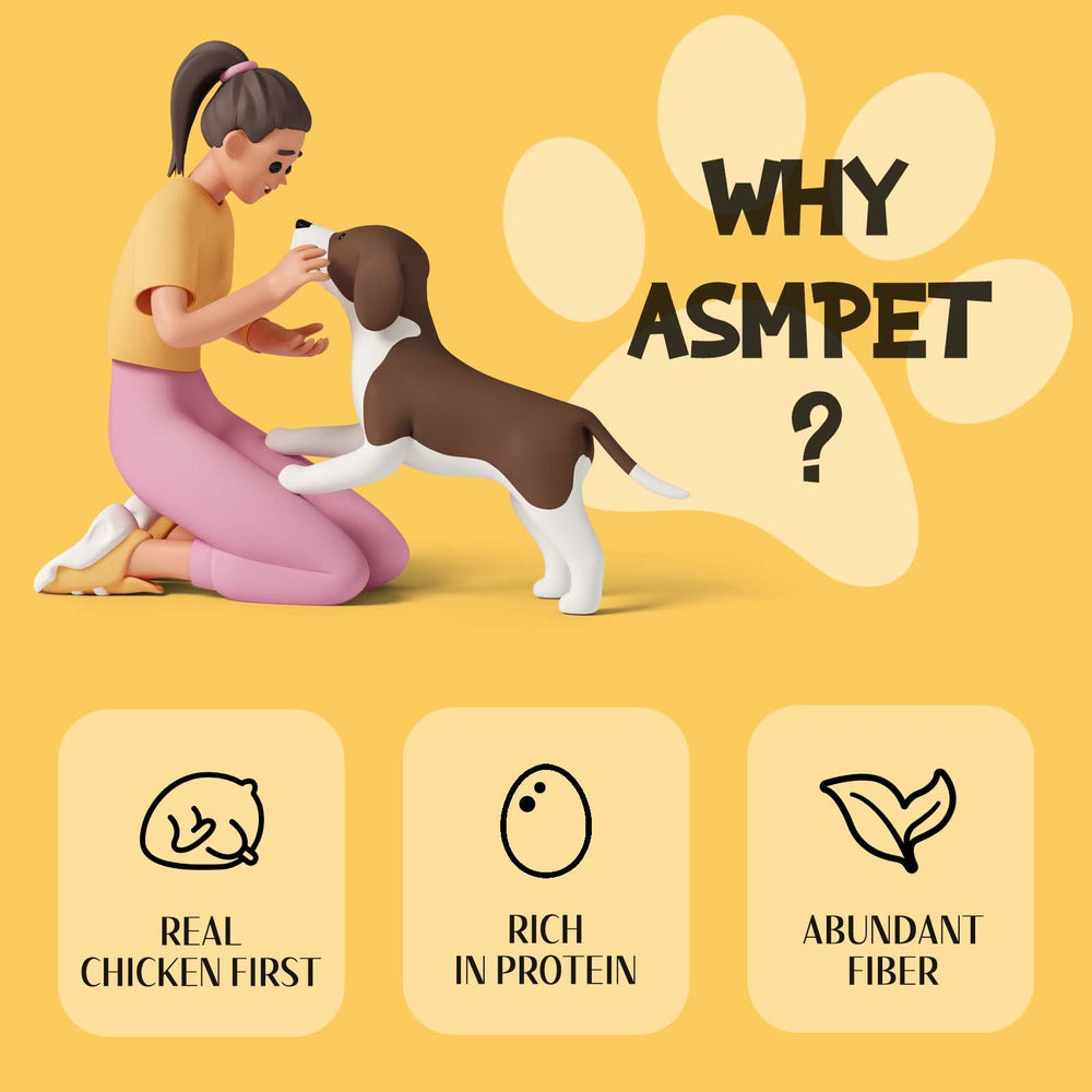 ASMPET friandises adaptées à toutes les tailles de chiens, pratique quotidienne.