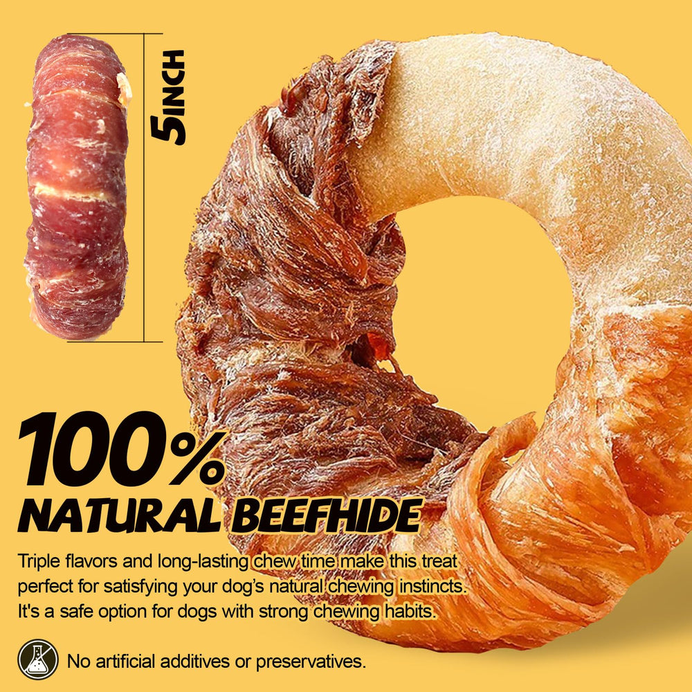 ASMPET os-boeuf-naturel – croquant et nourrissant pour le pelage et les articulations.