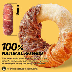 ASMPET os-boeuf-naturel – croquant et nourrissant pour le pelage et les articulations.
