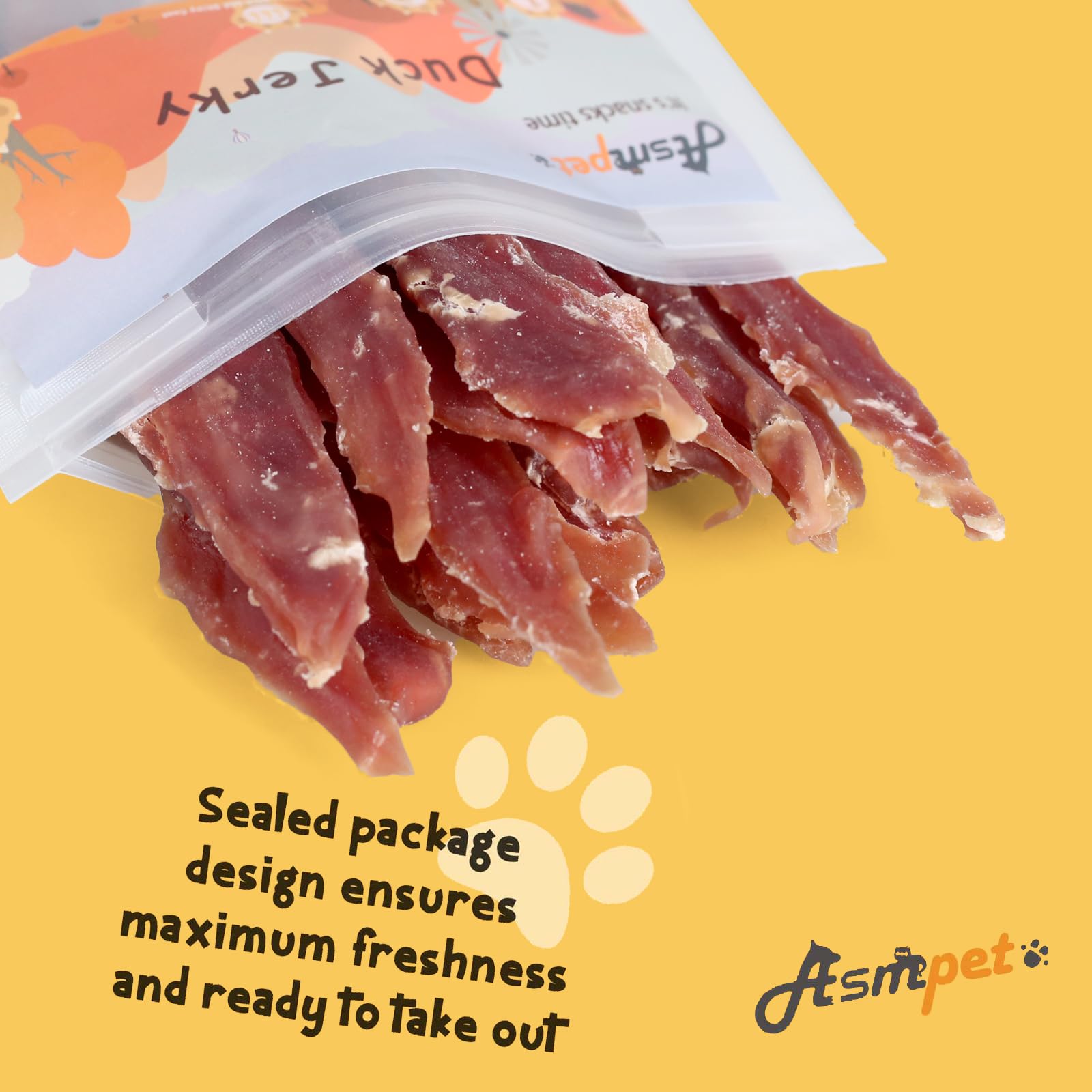 ASMPET haute protéine canard — nutrition simple et pratique