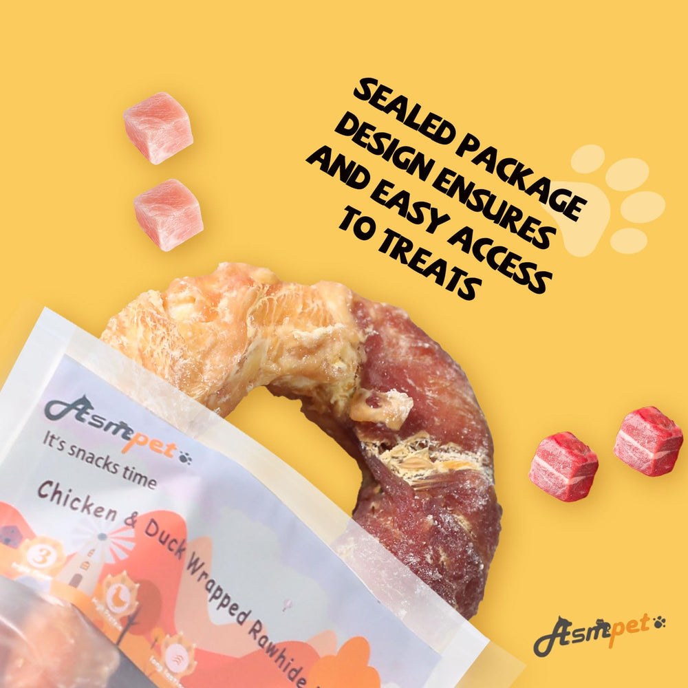 ASMPET sachet-zippé réutilisable – pratique pour les sorties et le rangement.