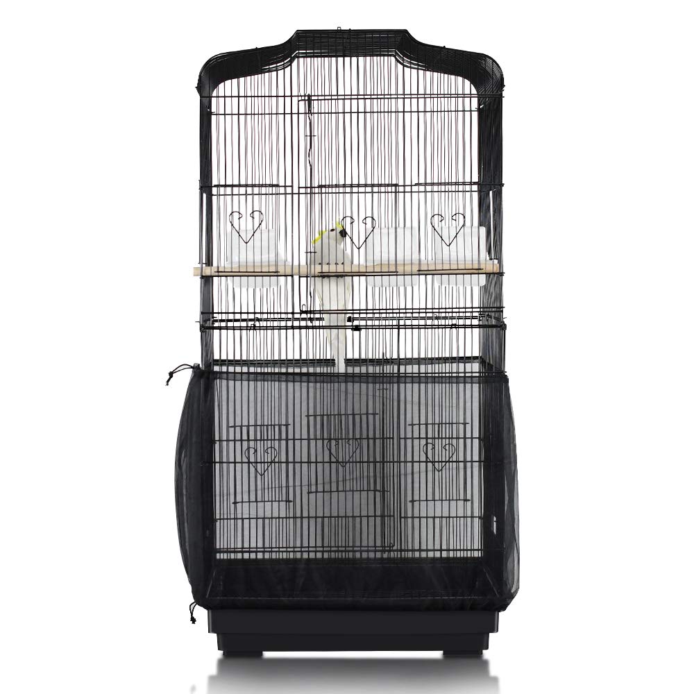 ASOCEA attrape-graines pour cage à oiseaux, réduit les graines dispersées autour de la cage.
