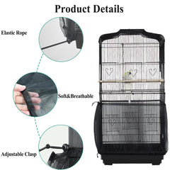 ASOCEA filet nylon doux et respirant, favorise la ventilation autour de la cage.