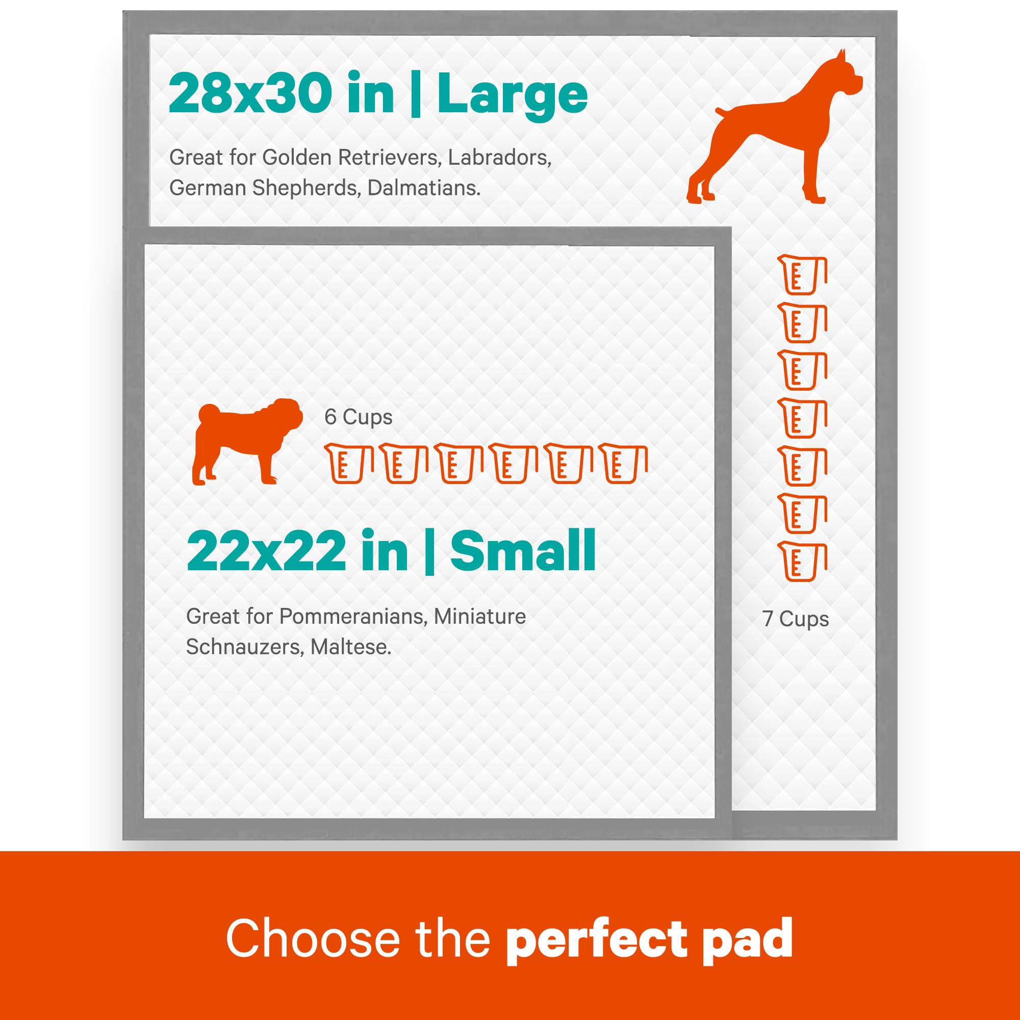 ASPCA pads offrent confort et séchage rapide pour usage multiple.