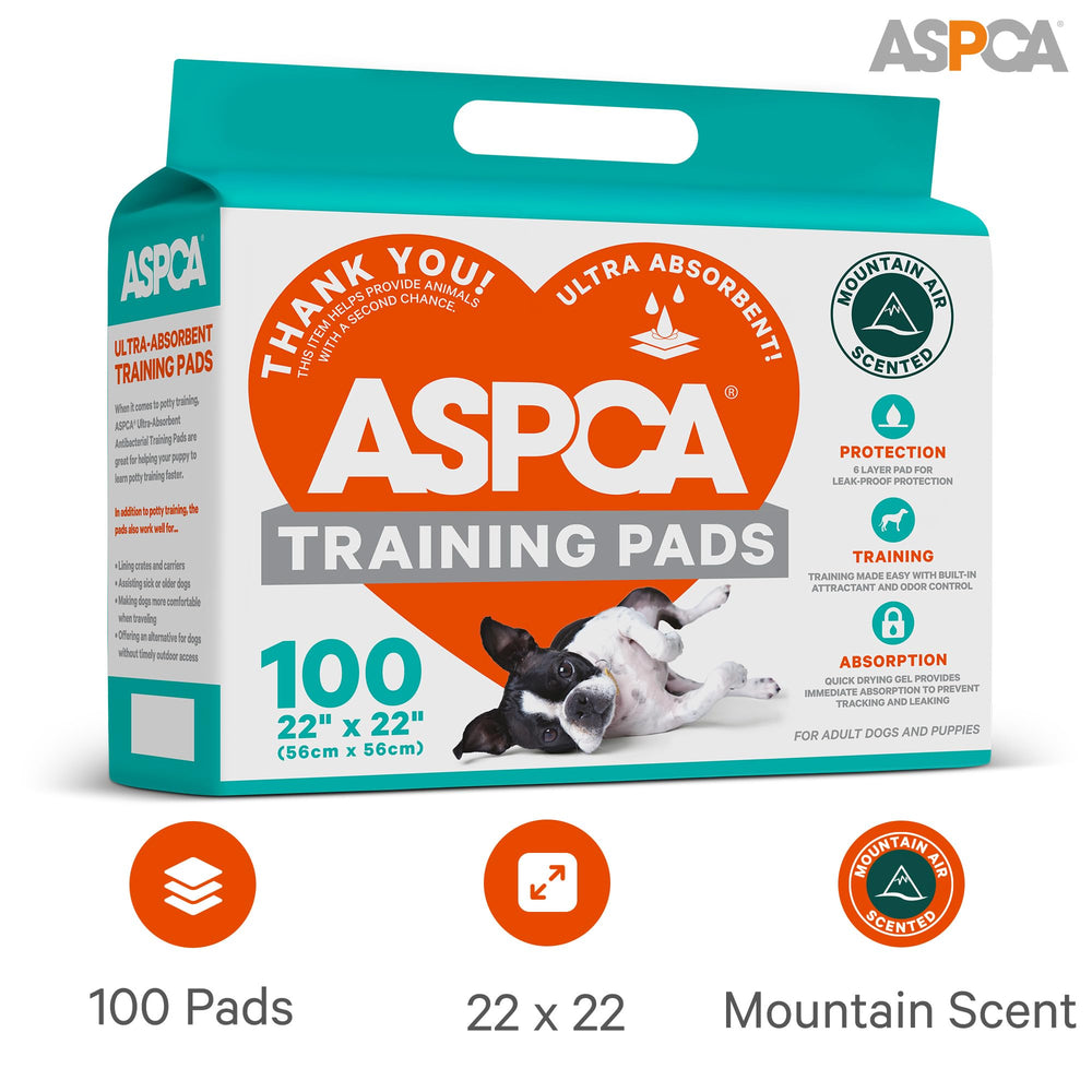 ASPCA pads design à 6 couches offrant une protection anti-fuites.