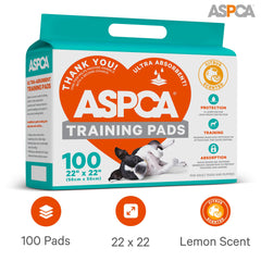 ASPCA tapis d’entraînement chiots au parfum agrume, neutralise les odeurs et protège les surfaces.
