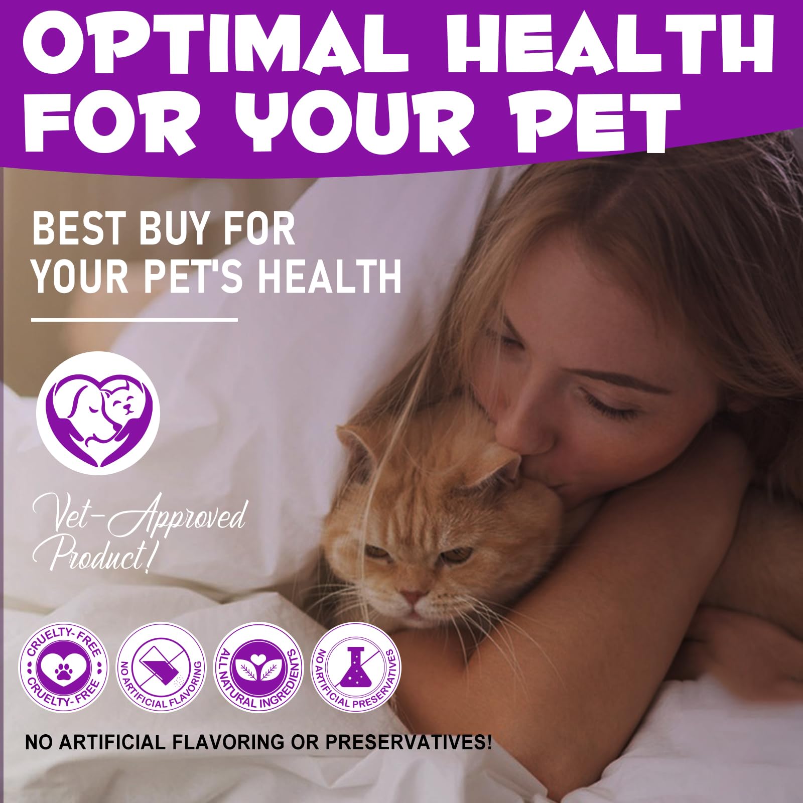 Asusxcli Mélatonine pour chat: emballage compact et pratique à ranger.
