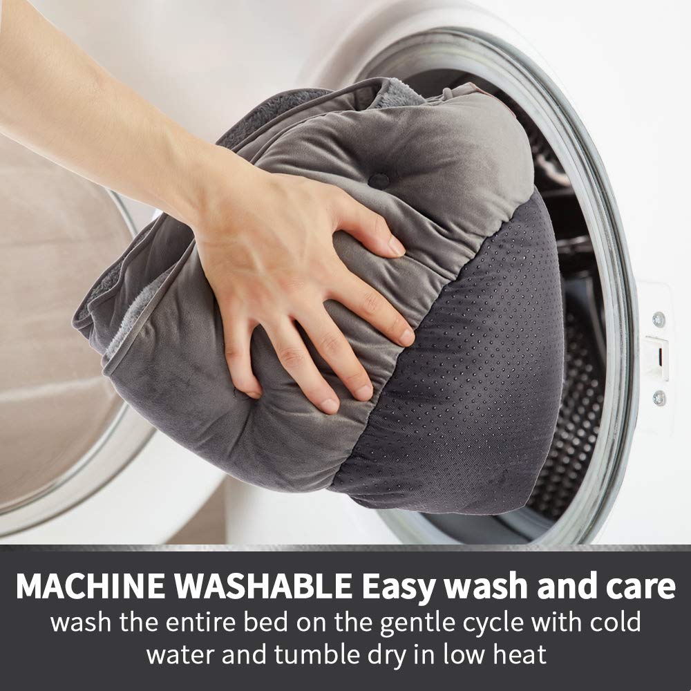 Asvin lavage-machine-lit-chien-petit-gris, entretien simple