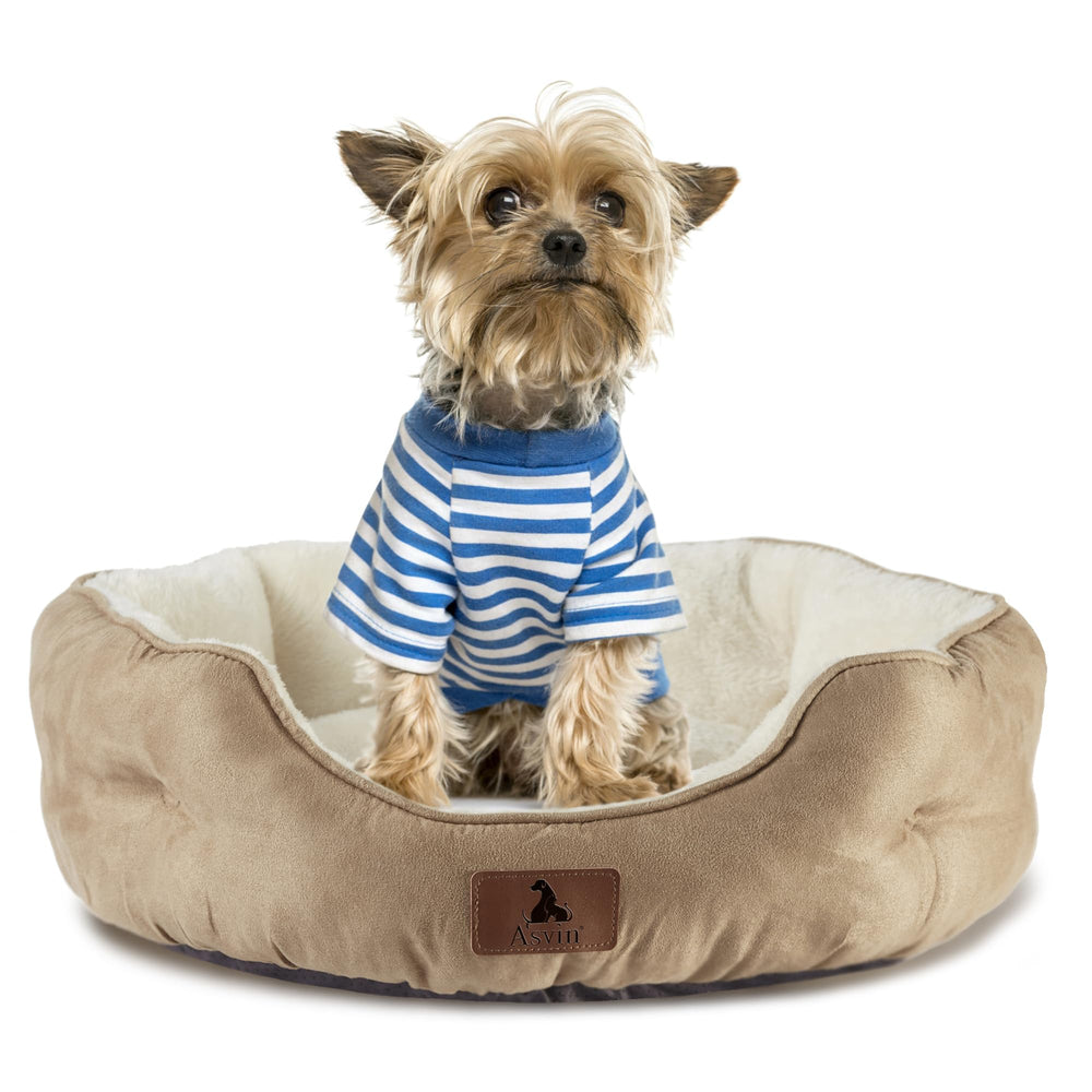 Asvin lit-chat-sherpa-doux fournit un endroit chaud et confortable pour le chat.