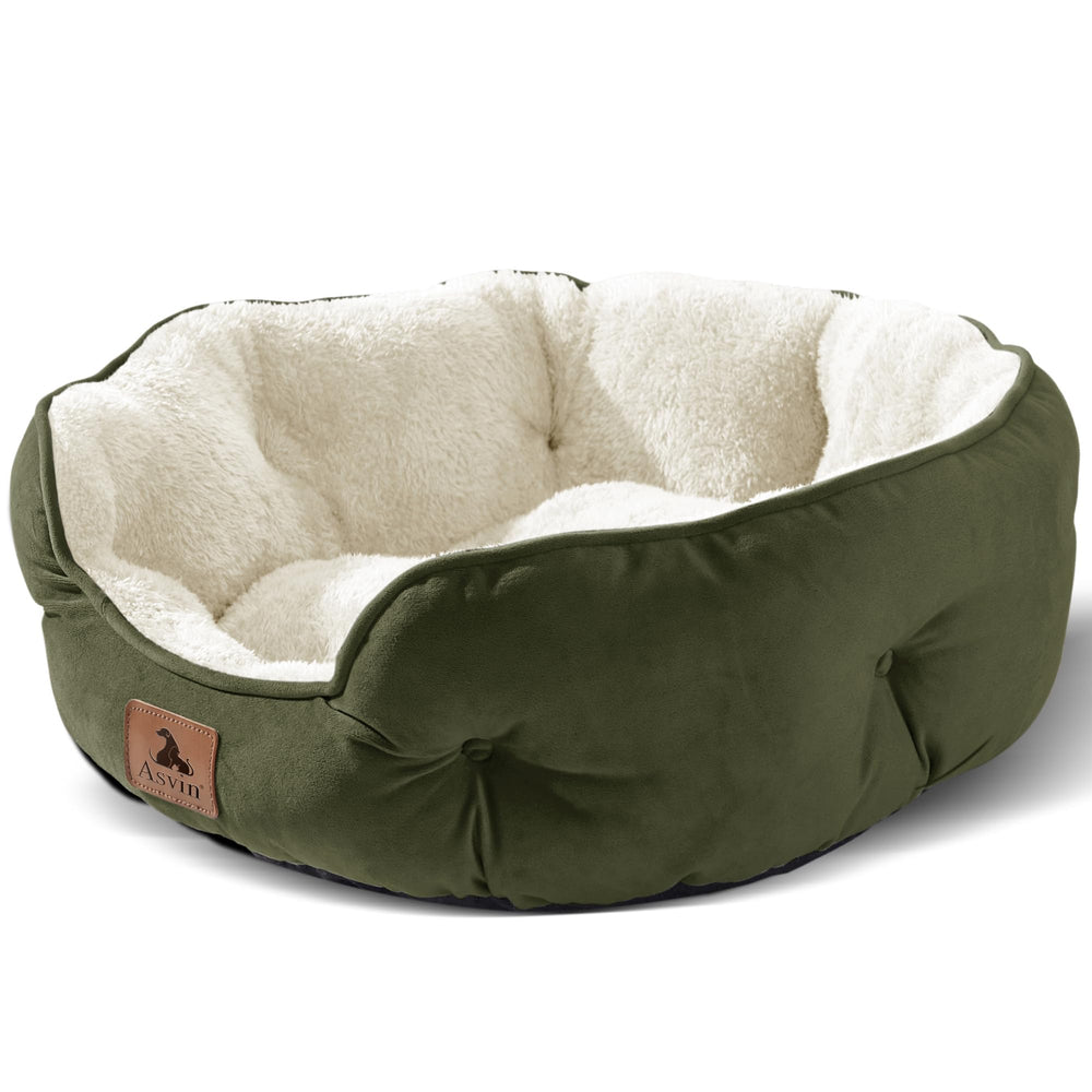 Asvin Panier petit chien et chat : douceur Sherpa pour le repos