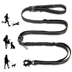 Laisse Atiansen avec poignée rembourrée pour un confort durable lors des promenades.