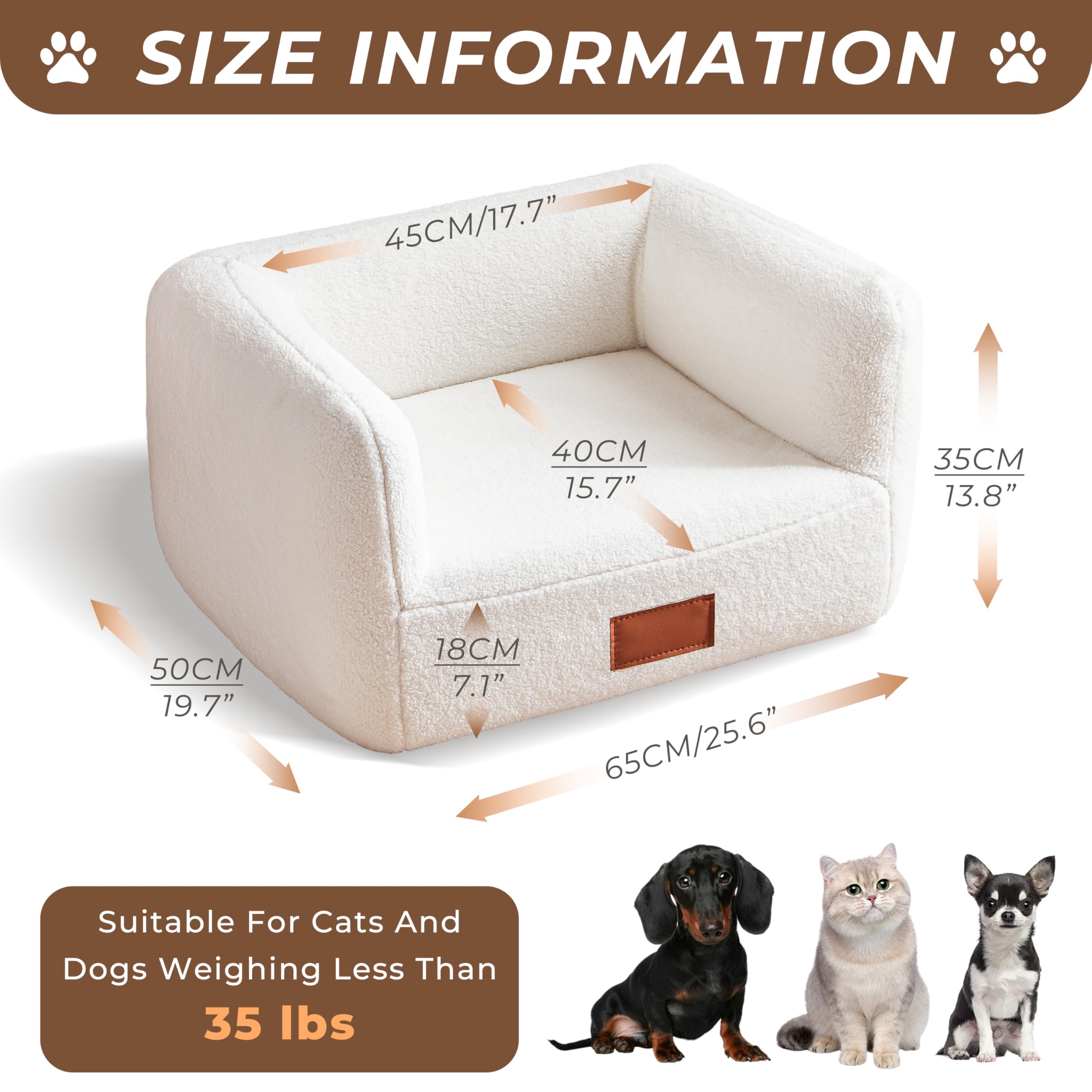 ATJafurn plaque cuir personnalisable, nom animal, touche personnelle
