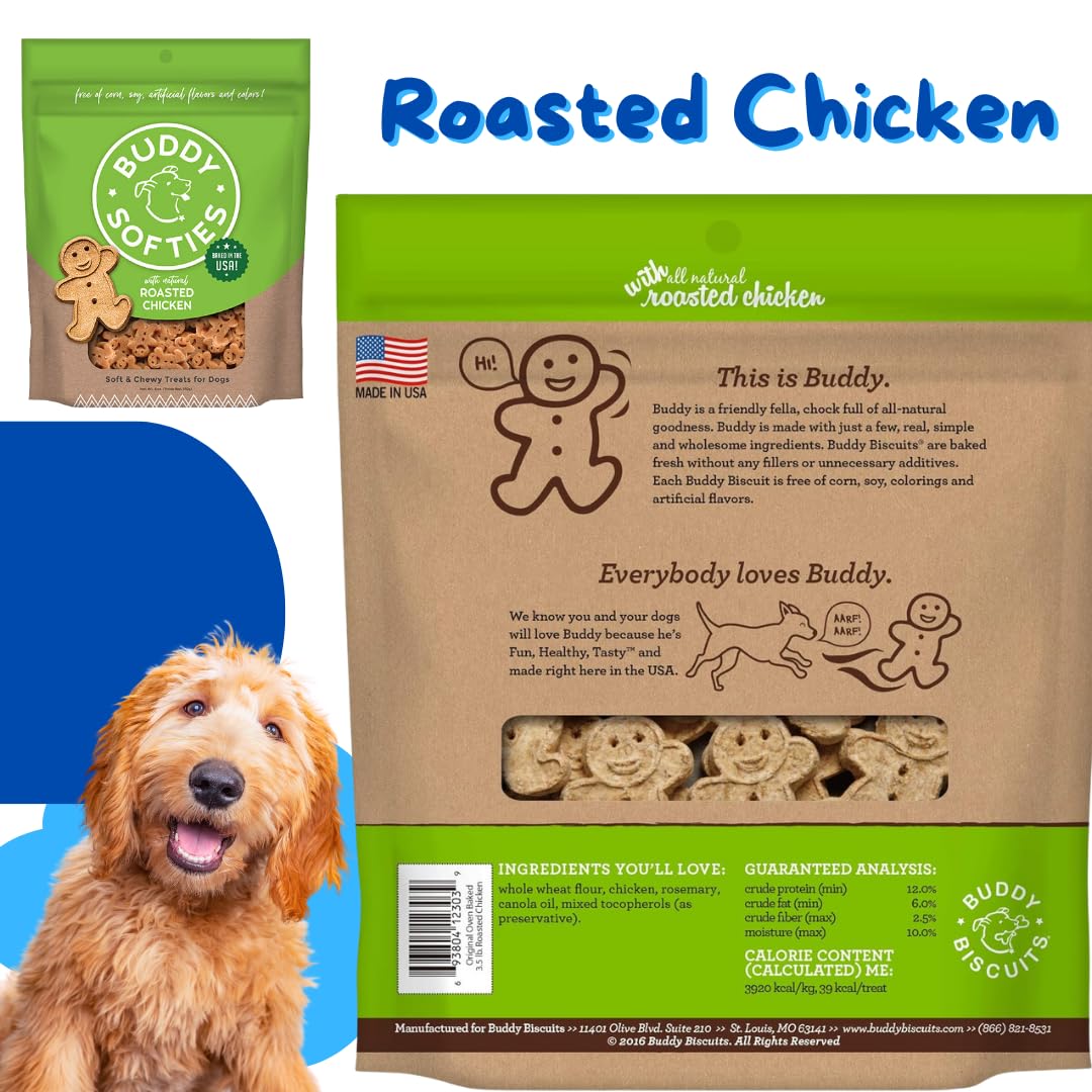 Atlantic Rush Buddy Biscuits avec corde jouet – récompense et jeu inclus.