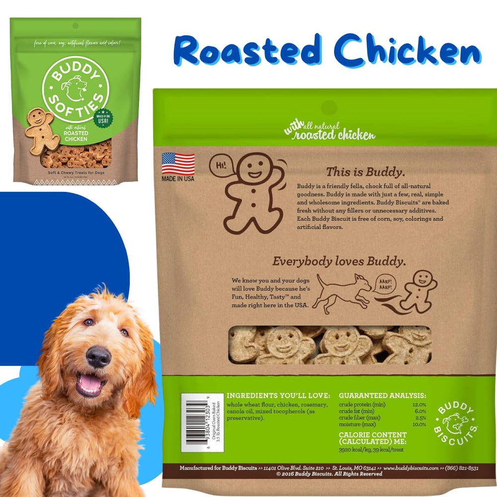 Atlantic Rush Buddy Biscuits avec corde jouet – récompense et jeu inclus.