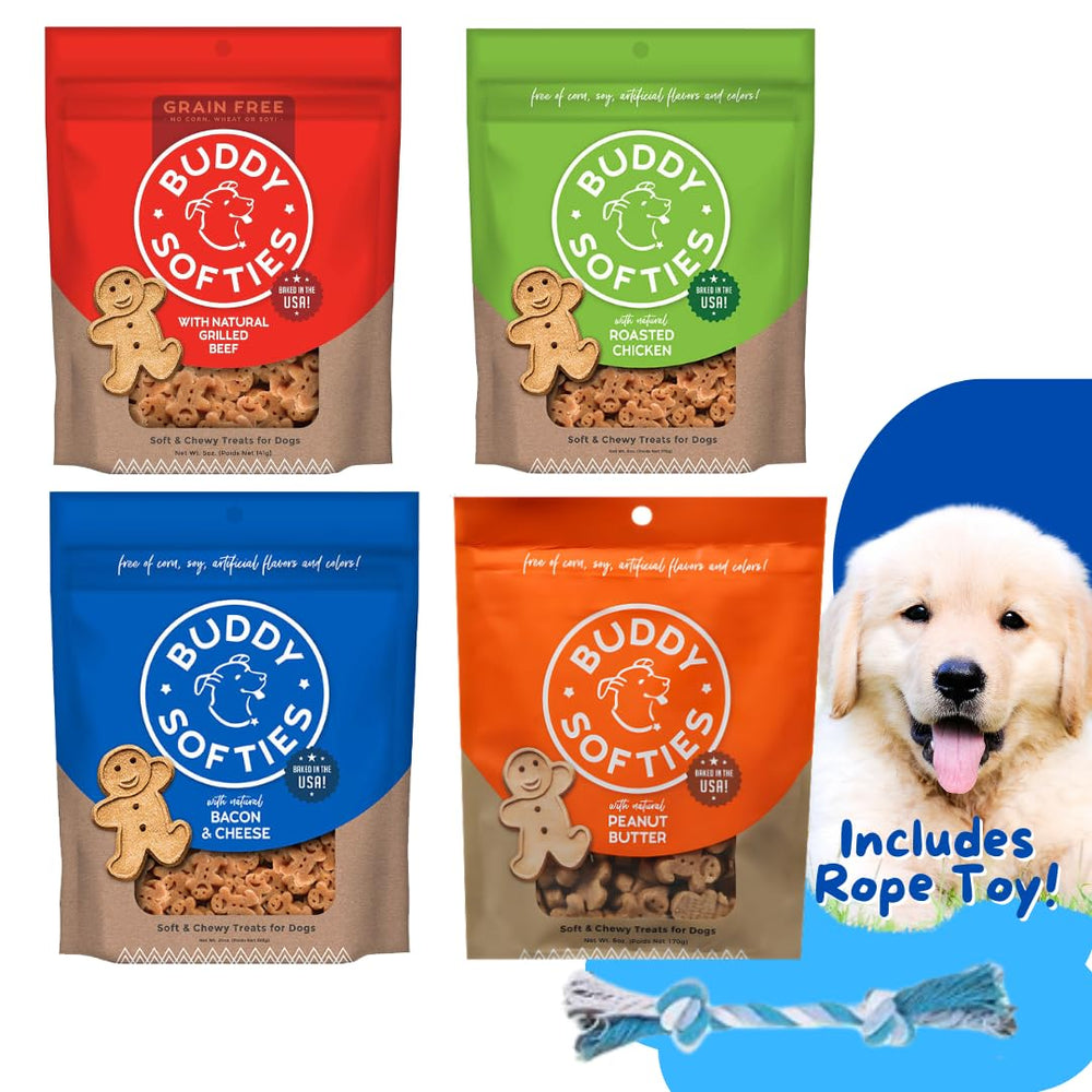 Atlantic Rush Buddy Biscuits au poulet – friandises moelleuses, récompense après l'effort.