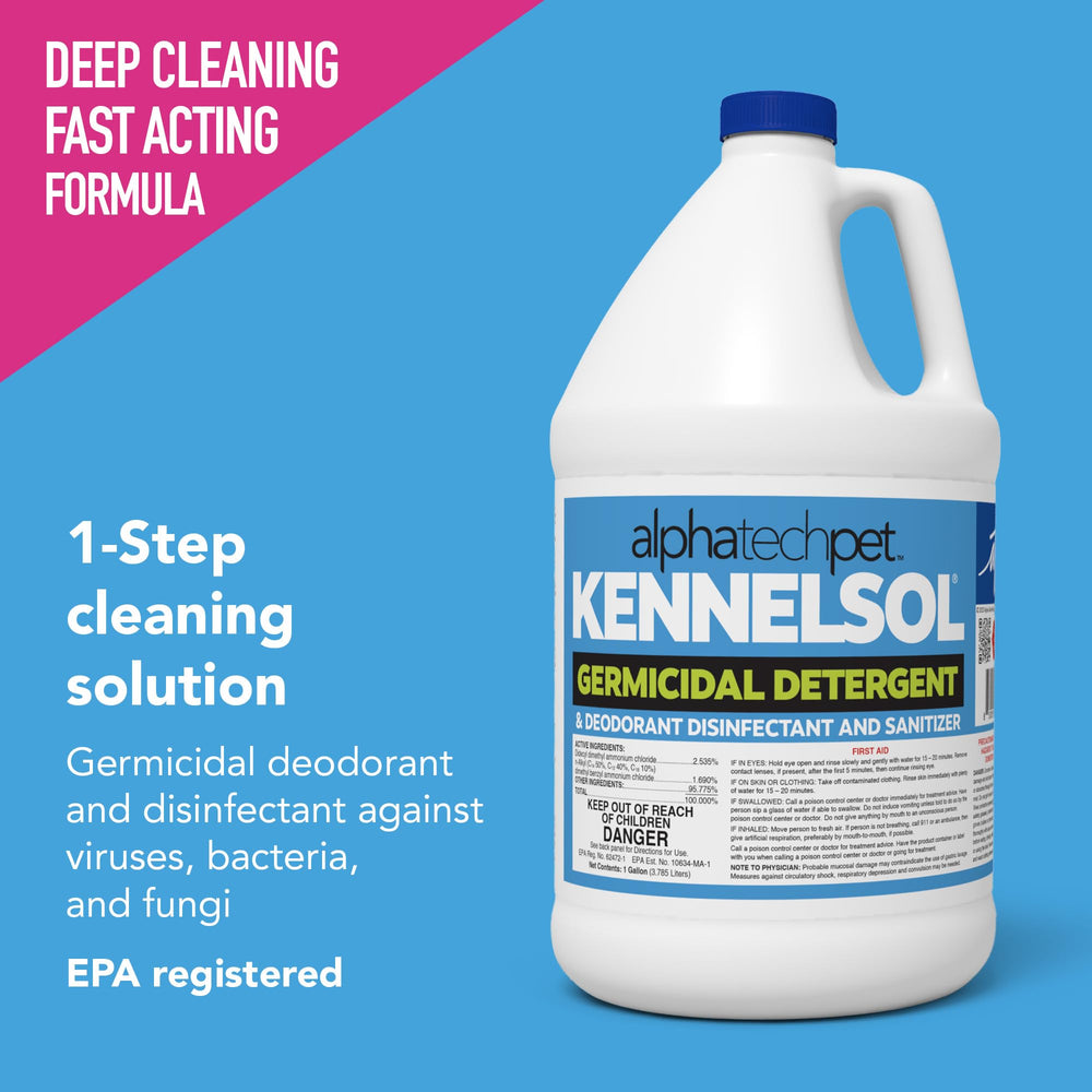 ATP KennelSol, nettoyant 3-en-1 pour surfaces et équipements.