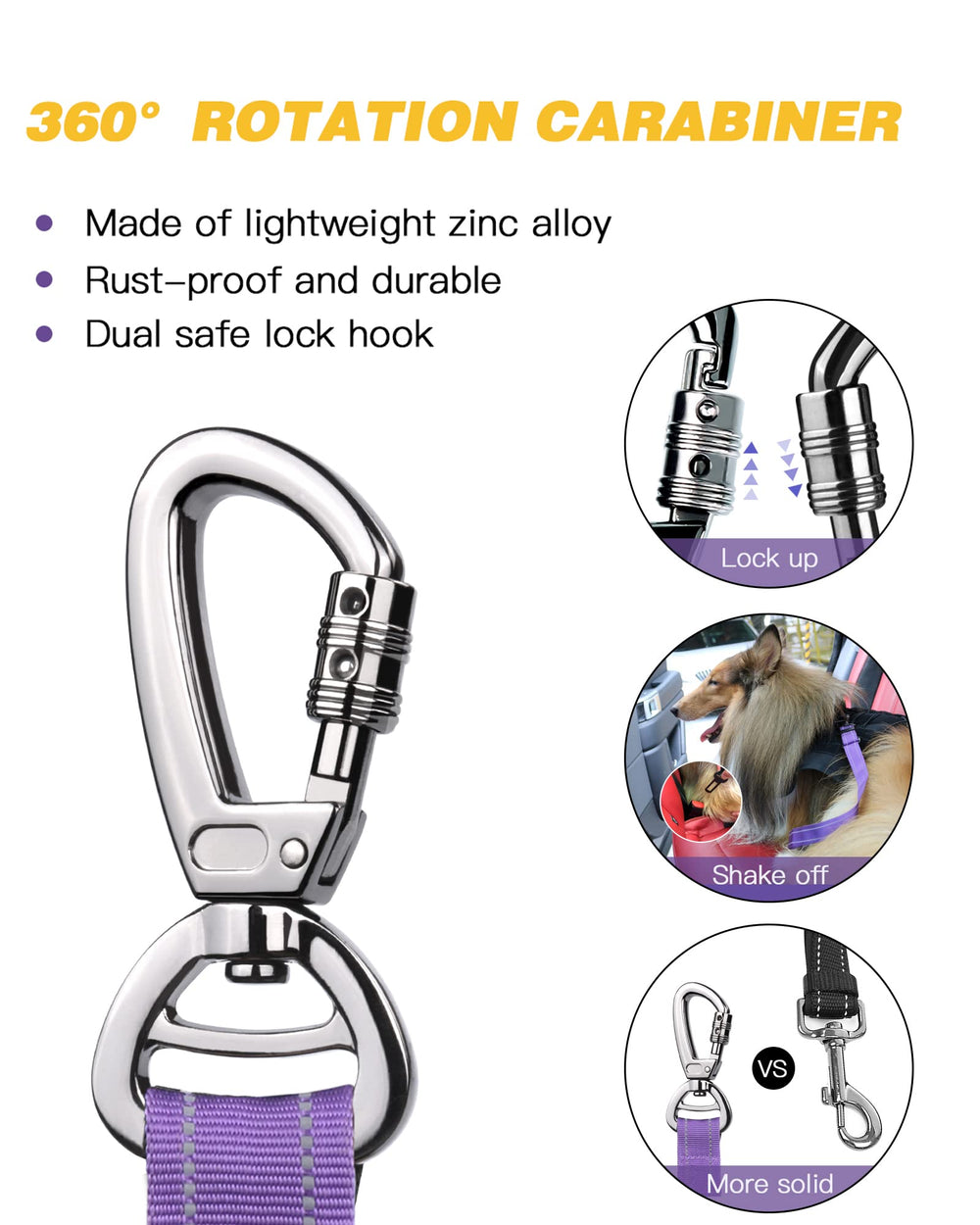 AUBELL Attache universelle véhicule compatible avec différentes voitures