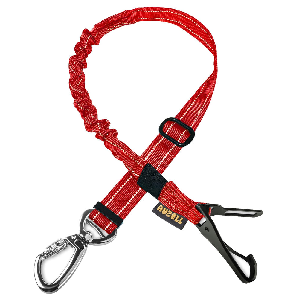 AUBELL ceinture-chien auto 3-en-1: maintien sûr pendant les trajets.